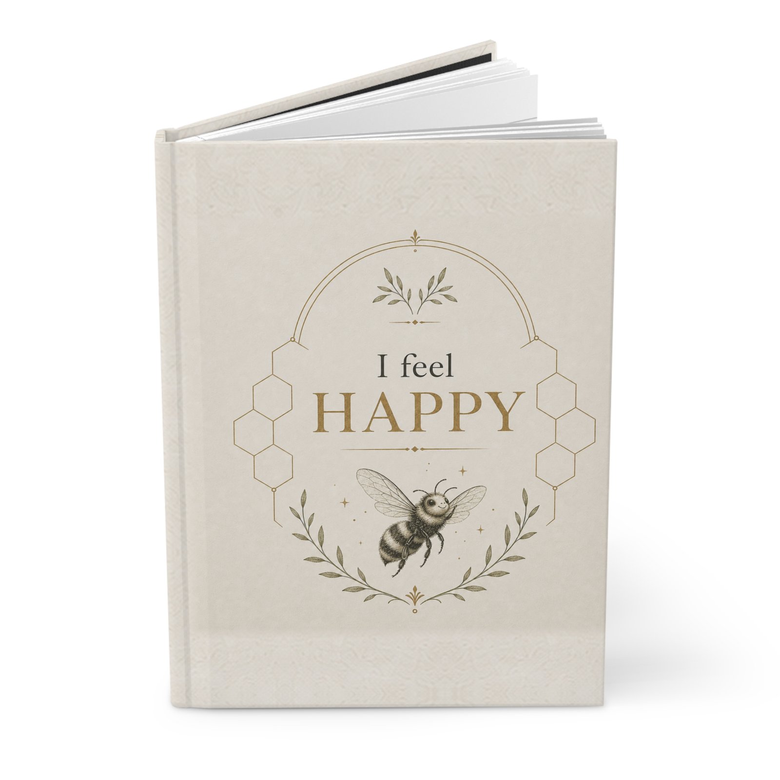 I Feel Happy – Hardcover Journal - Image 3