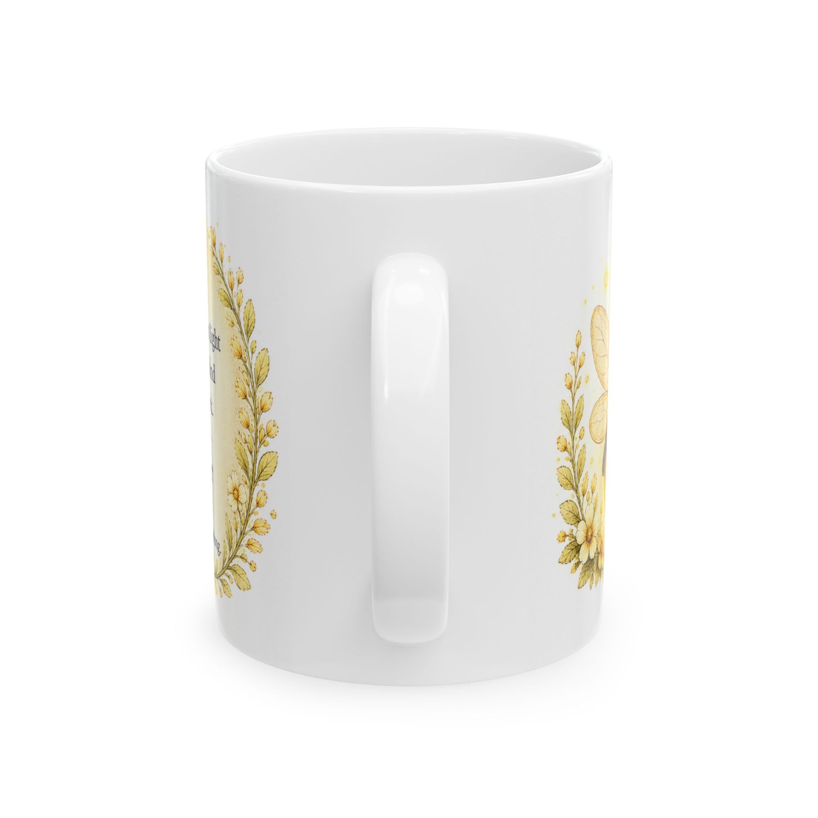Bee Humble Within Firefly Fun Fact Mug - Image 2