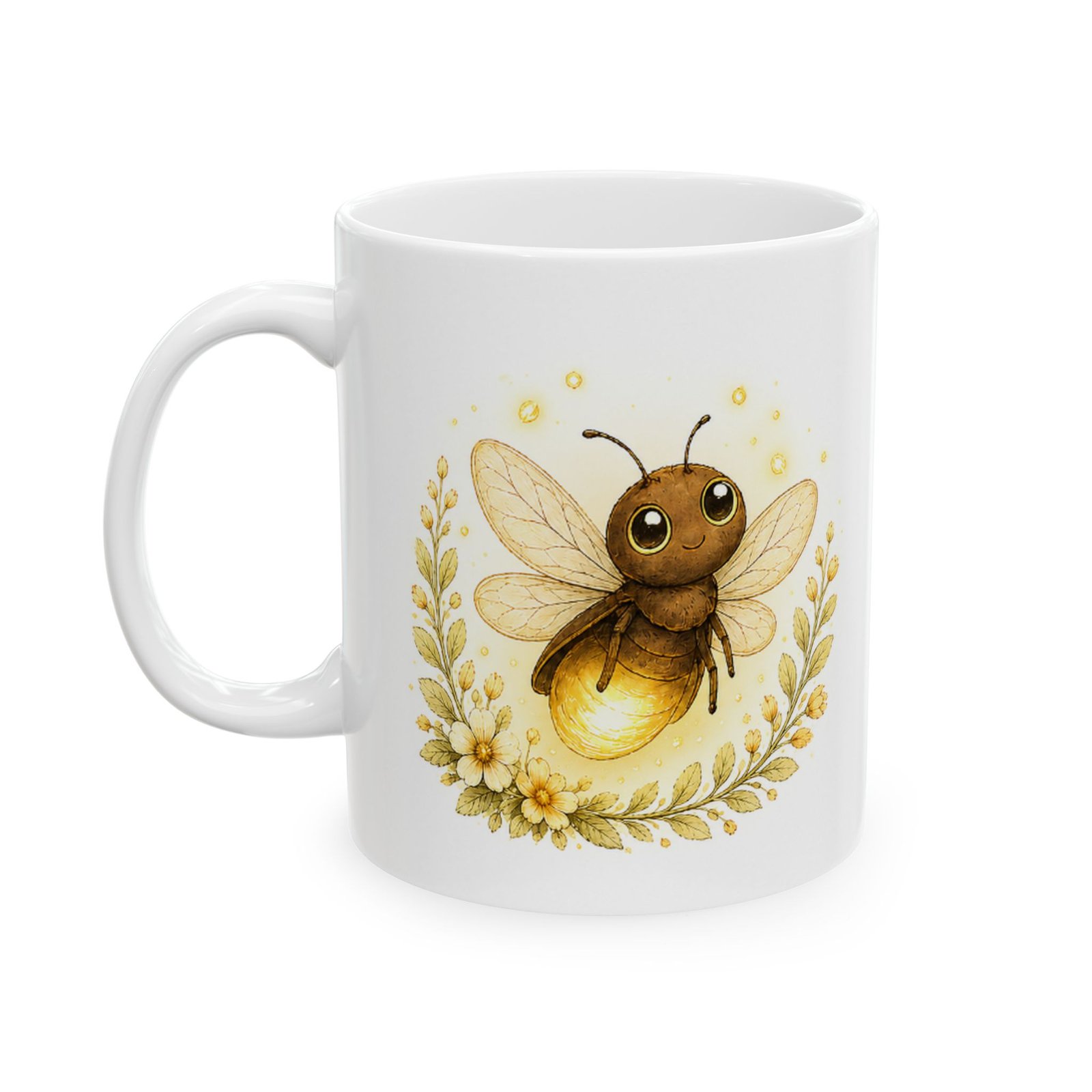 Bee Humble Within Firefly Fun Fact Mug - Image 3