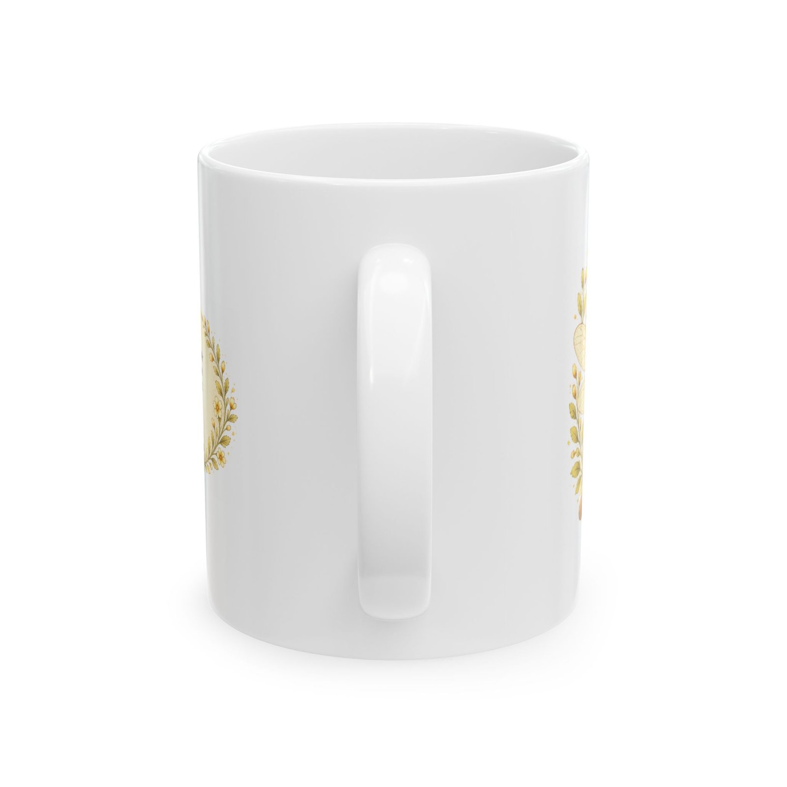 Nature’s Wisdom: Dragonfly – Ceramic Mug - Image 3