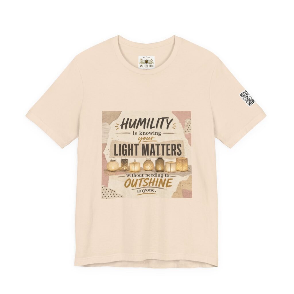 Humility Is Knowing Your Light Matters – Unisex T-Shirt