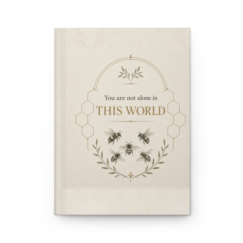 You Are Not Alone in This World – Hardcover Journal