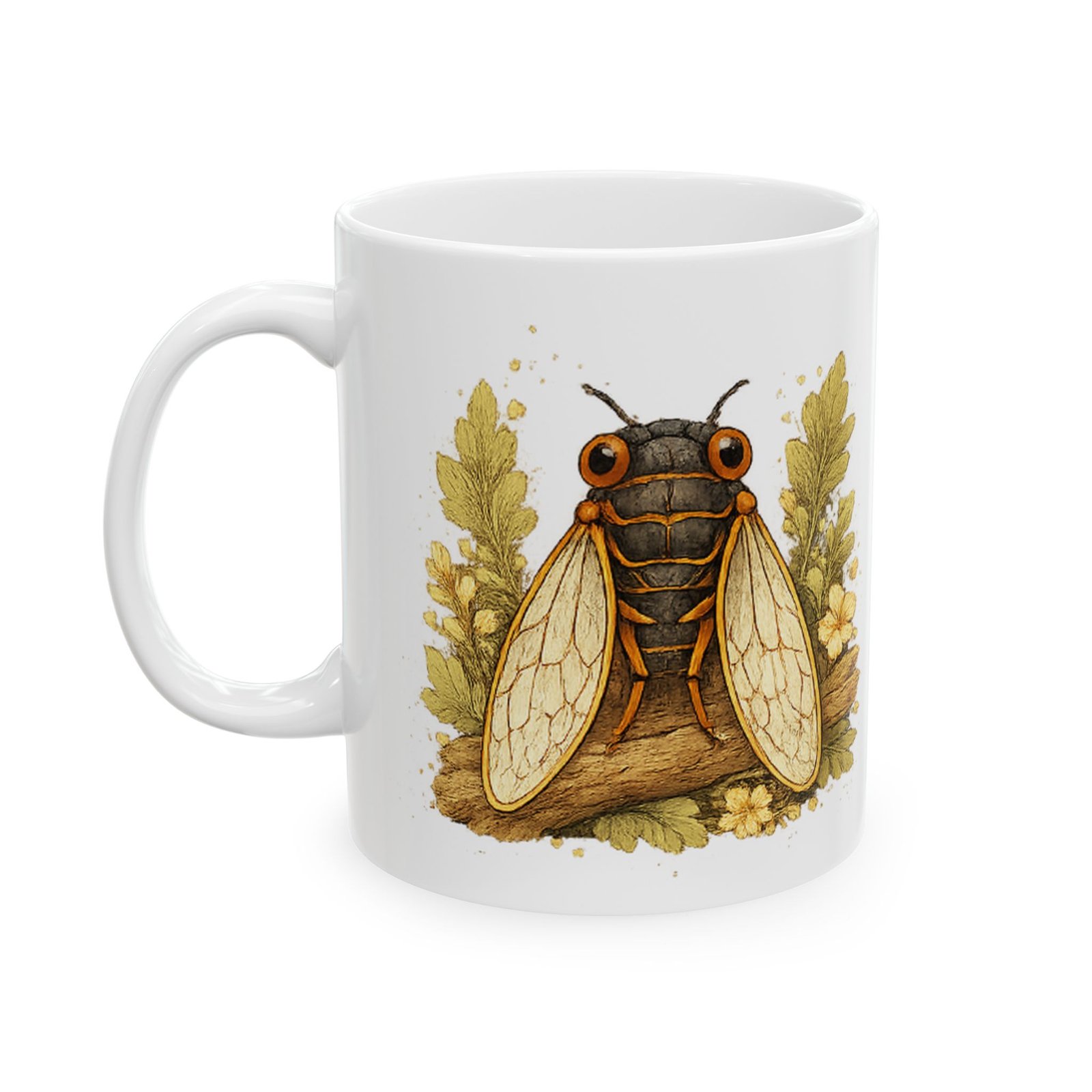 Bee Humble Within Cicada Fun Fact Mug - Image 3