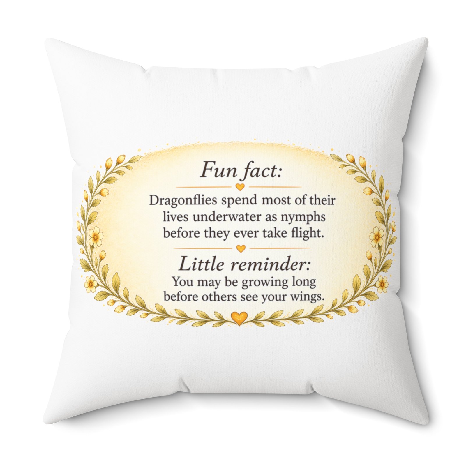 Nature’s Wisdom: Dragonfly – Square Pillow - Image 20