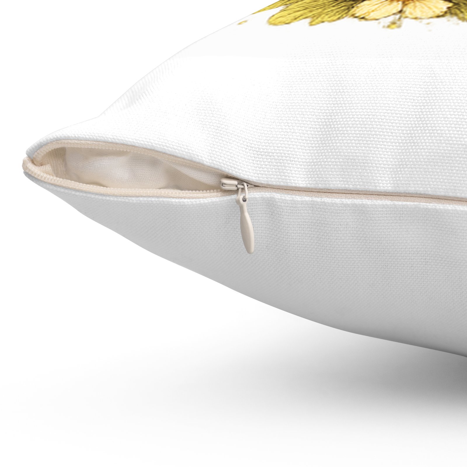 Nature’s Wisdom: Bumblebee – Square Pillow - Image 6
